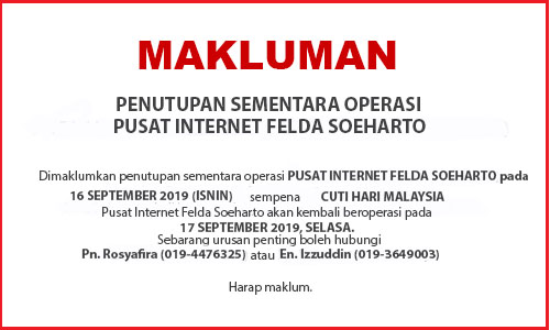 CUTI HARI MALAYSIA 2019