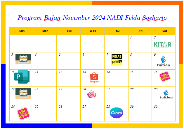 JADUAL NOV 2024